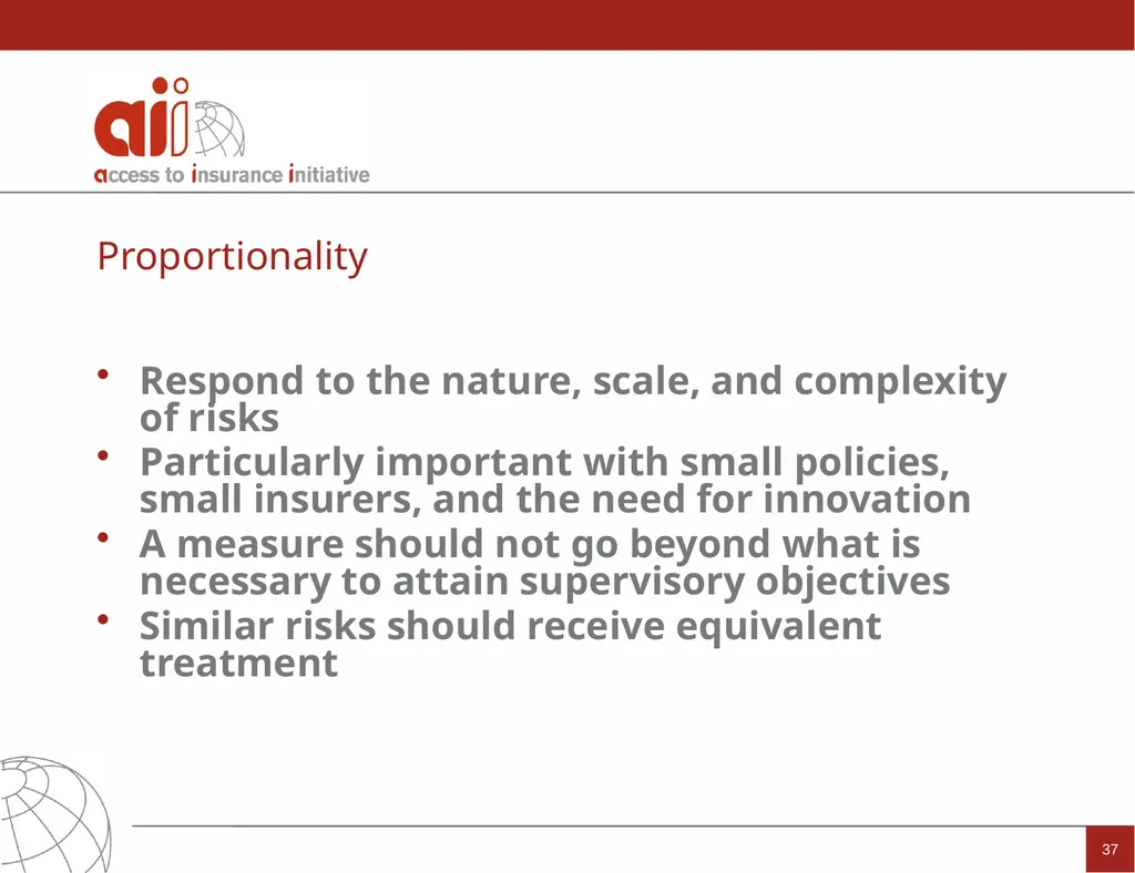 Regulation and Supervision Supporting Inclusive - slide 37 of 119