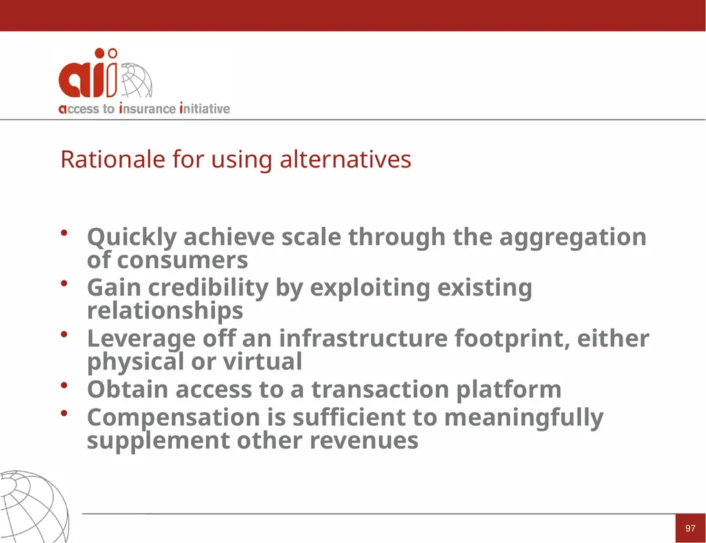 Regulation and Supervision Supporting Inclusive - slide 97 of 119