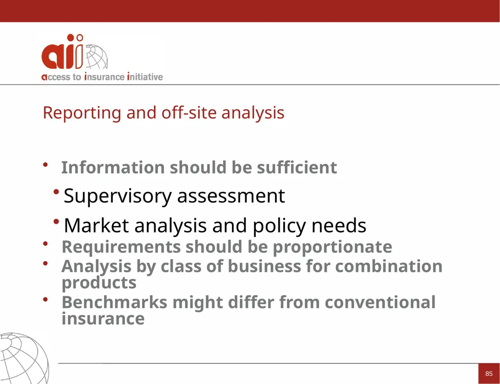 Regulation and Supervision Supporting Inclusive - slide 85 of 119