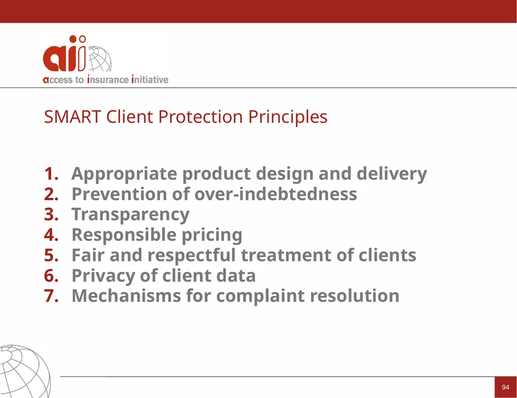 Regulation and Supervision Supporting Inclusive - slide 94 of 119