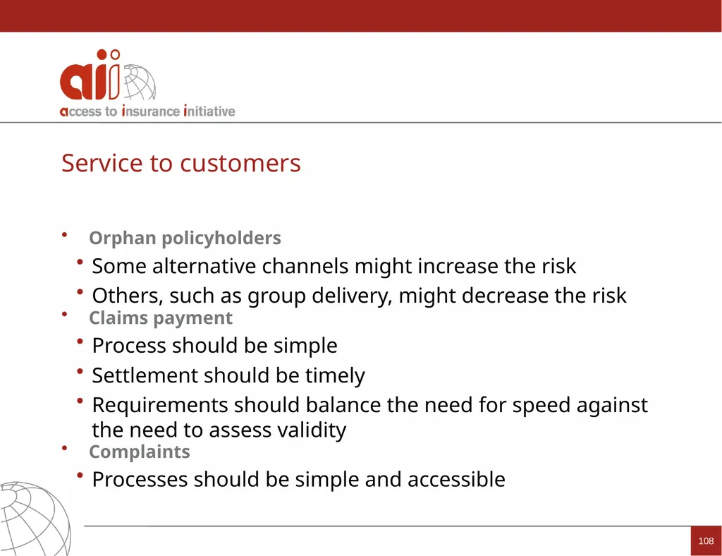 Regulation and Supervision Supporting Inclusive - slide 108 of 119