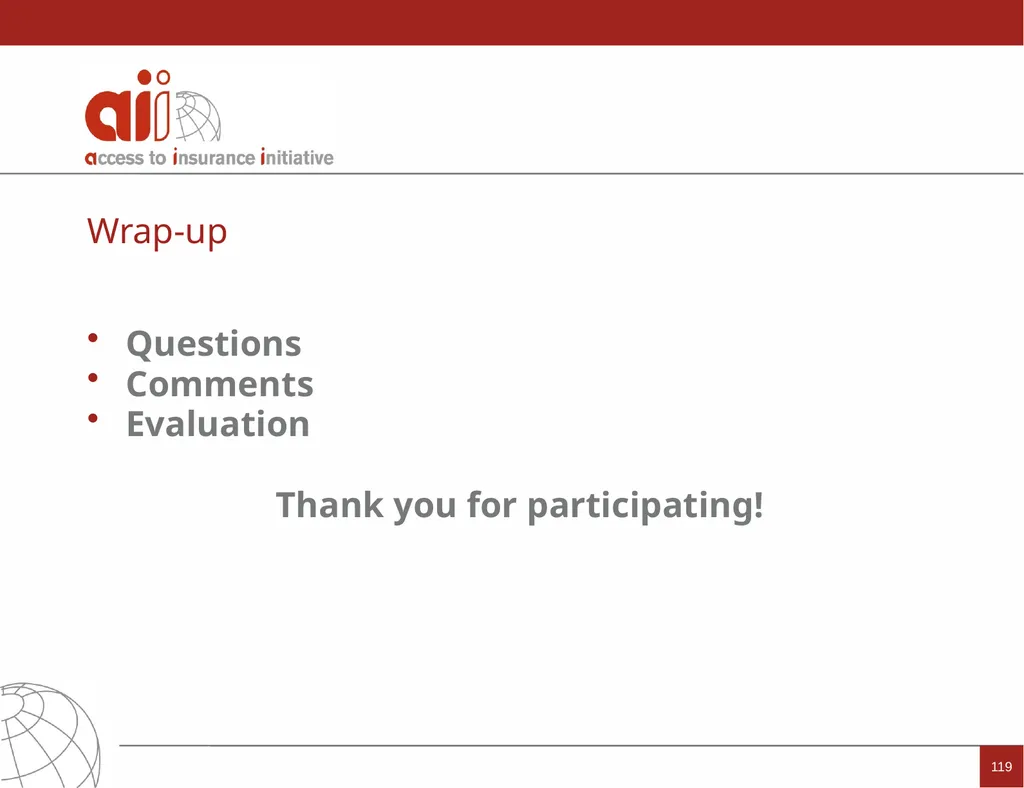 Regulation and Supervision Supporting Inclusive - slide 119 of 119