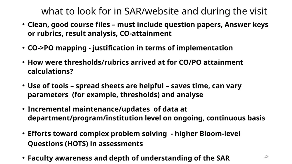 WELCOME Orientation Workshop on Outcome-Based - slide 99 of 115