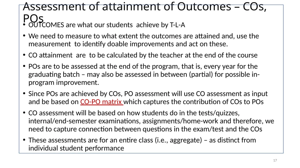 WELCOME Orientation Workshop on Outcome-Based - slide 17 of 115