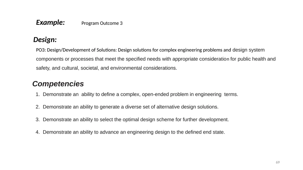 WELCOME Orientation Workshop on Outcome-Based - slide 67 of 115