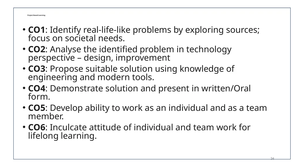 WELCOME Orientation Workshop on Outcome-Based - slide 34 of 115