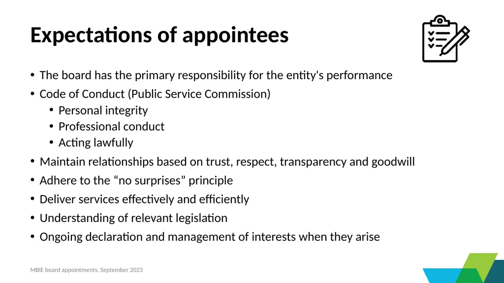 Crown Boards and Committees administered by - slide 22 of 27