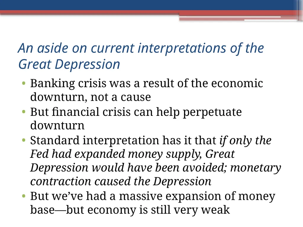 The Global Financial Crisis and Its Implications - slide 58 of 65