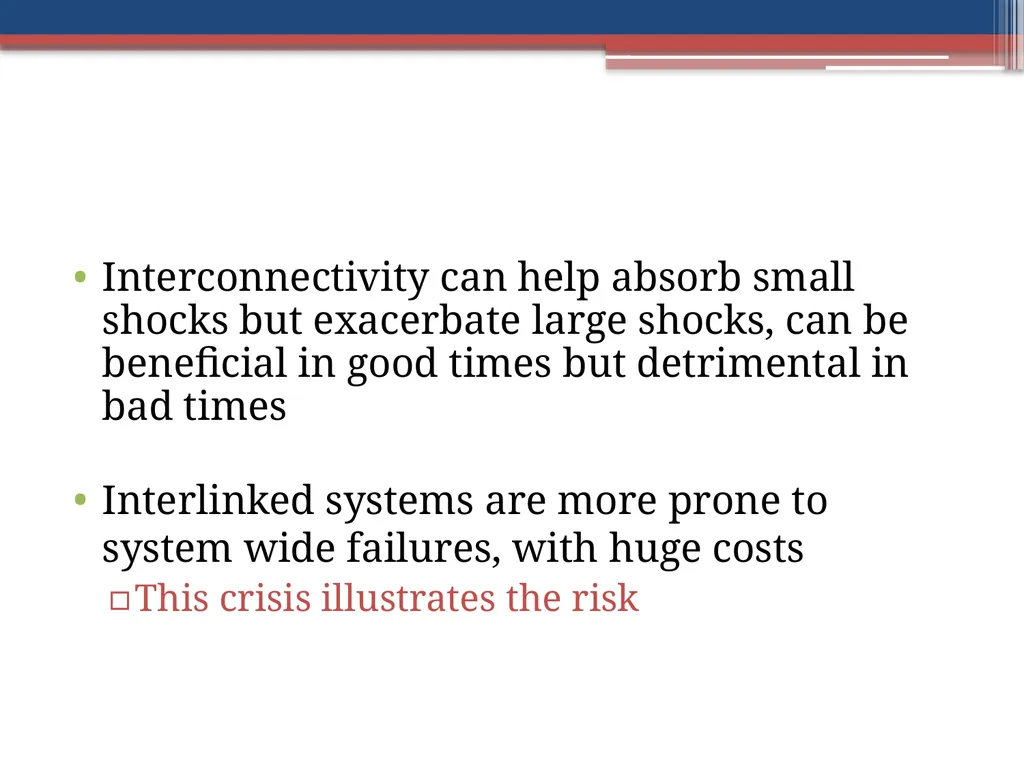 The Global Financial Crisis and Its Implications - slide 34 of 65
