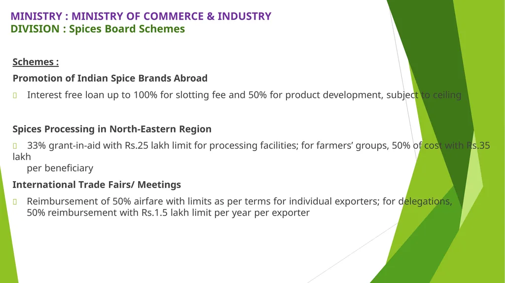MSME – AN ANALYSIS Erode Chapter - slide 44 of 82