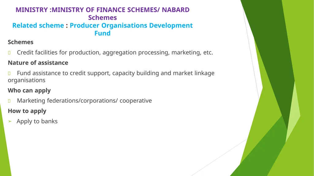 MSME – AN ANALYSIS Erode Chapter - slide 64 of 82