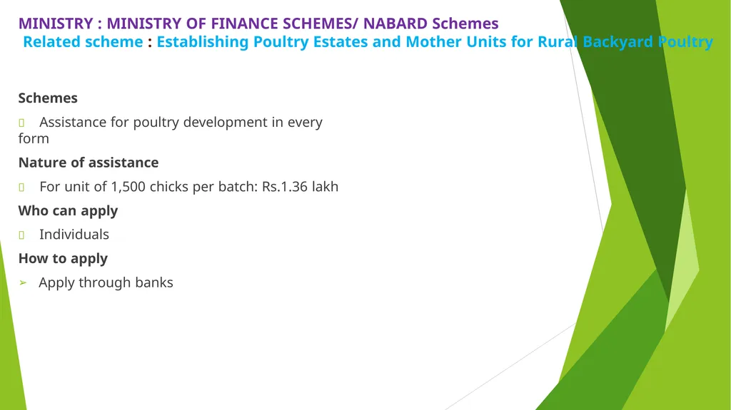 MSME – AN ANALYSIS Erode Chapter - slide 66 of 82