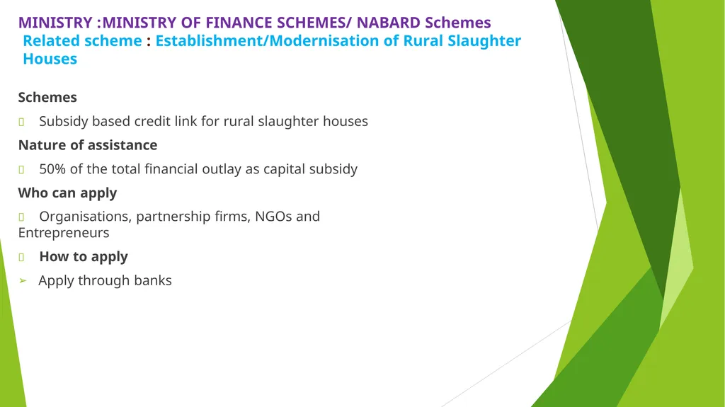 MSME – AN ANALYSIS Erode Chapter - slide 67 of 82