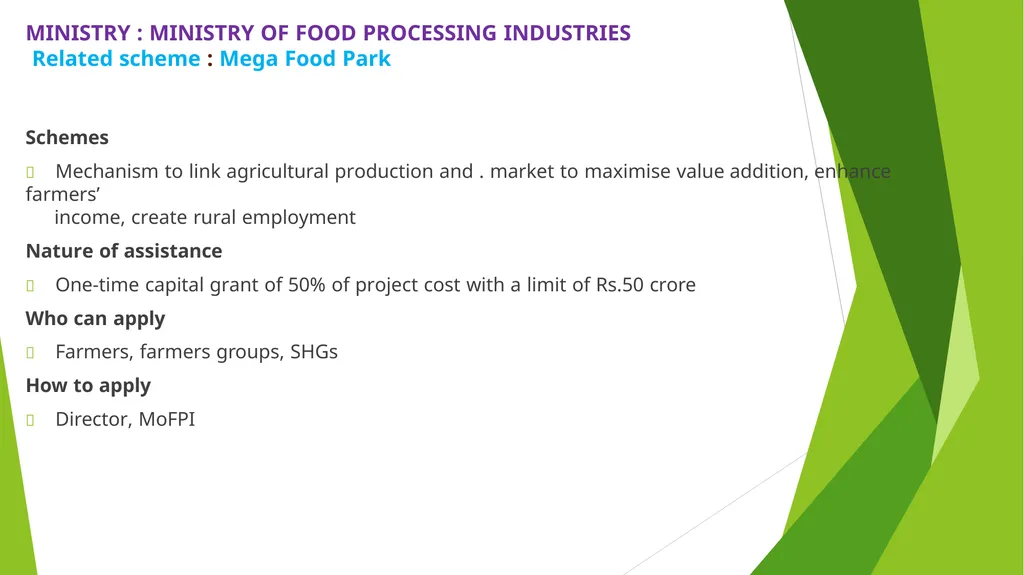 MSME – AN ANALYSIS Erode Chapter - slide 73 of 82