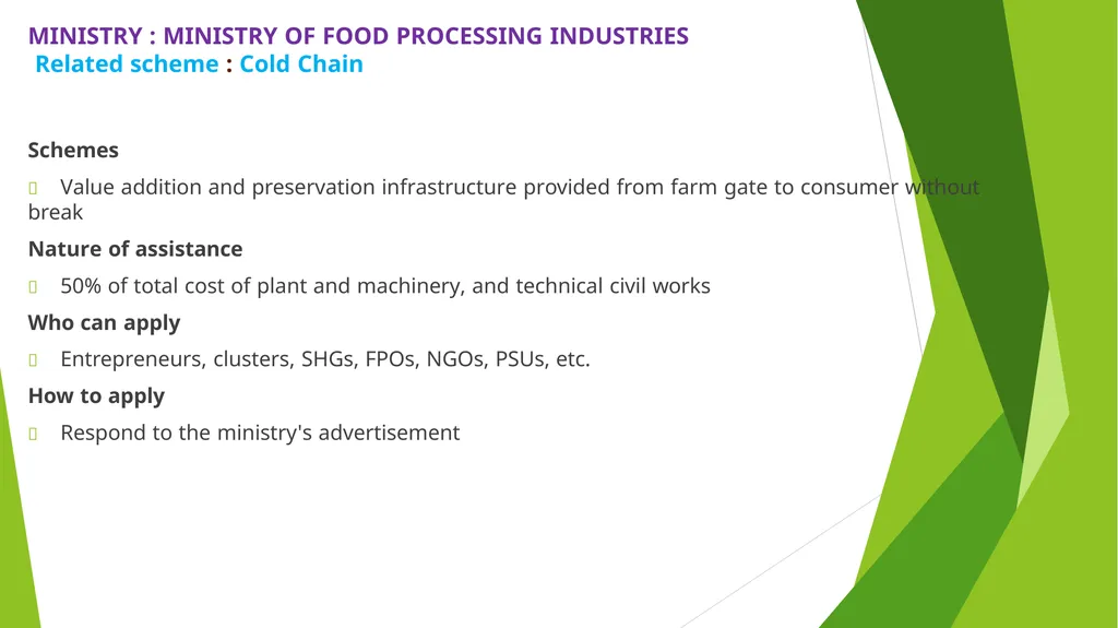 MSME – AN ANALYSIS Erode Chapter - slide 74 of 82