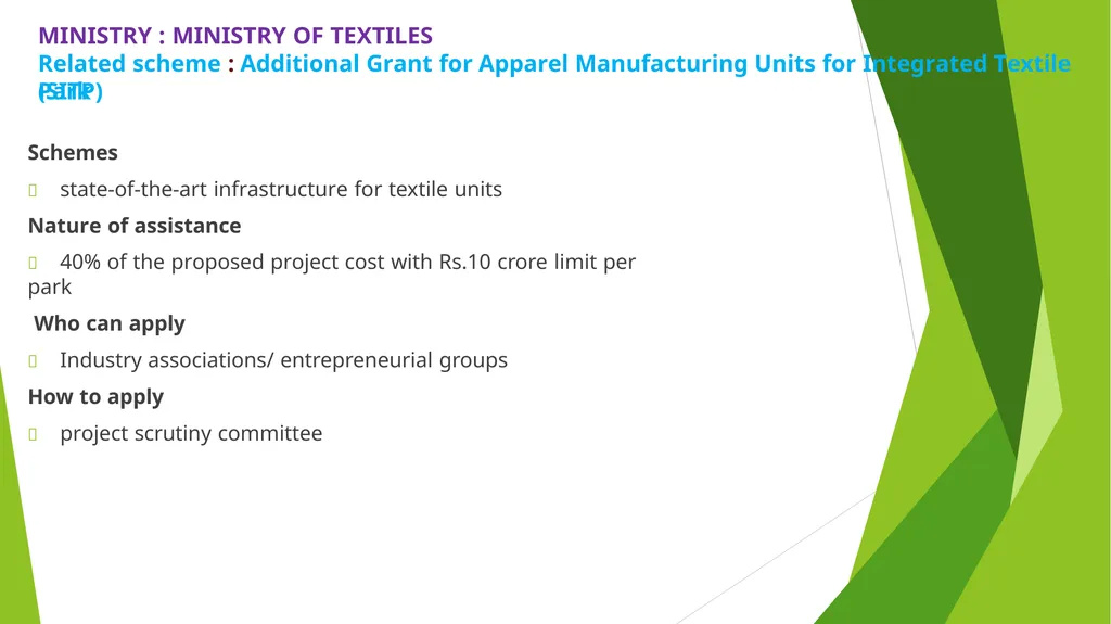 MSME – AN ANALYSIS Erode Chapter - slide 77 of 82