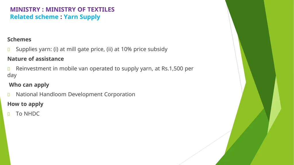 MSME – AN ANALYSIS Erode Chapter - slide 78 of 82