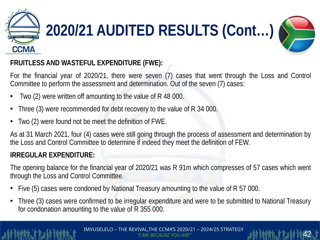 THE COMMISSION FOR CONCILIATION,MEDIATION AND - slide 42 of 44