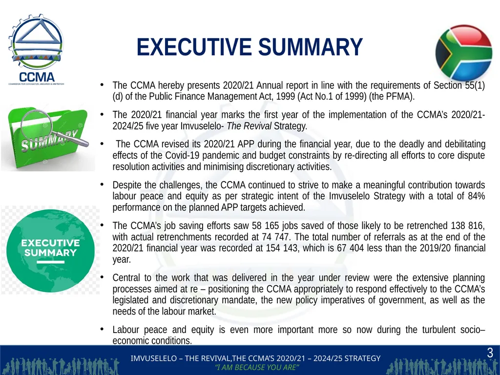 THE COMMISSION FOR CONCILIATION,MEDIATION AND - slide 3 of 44