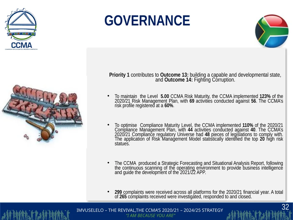 THE COMMISSION FOR CONCILIATION,MEDIATION AND - slide 32 of 44