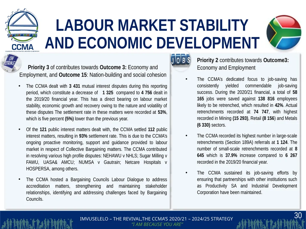 THE COMMISSION FOR CONCILIATION,MEDIATION AND - slide 30 of 44