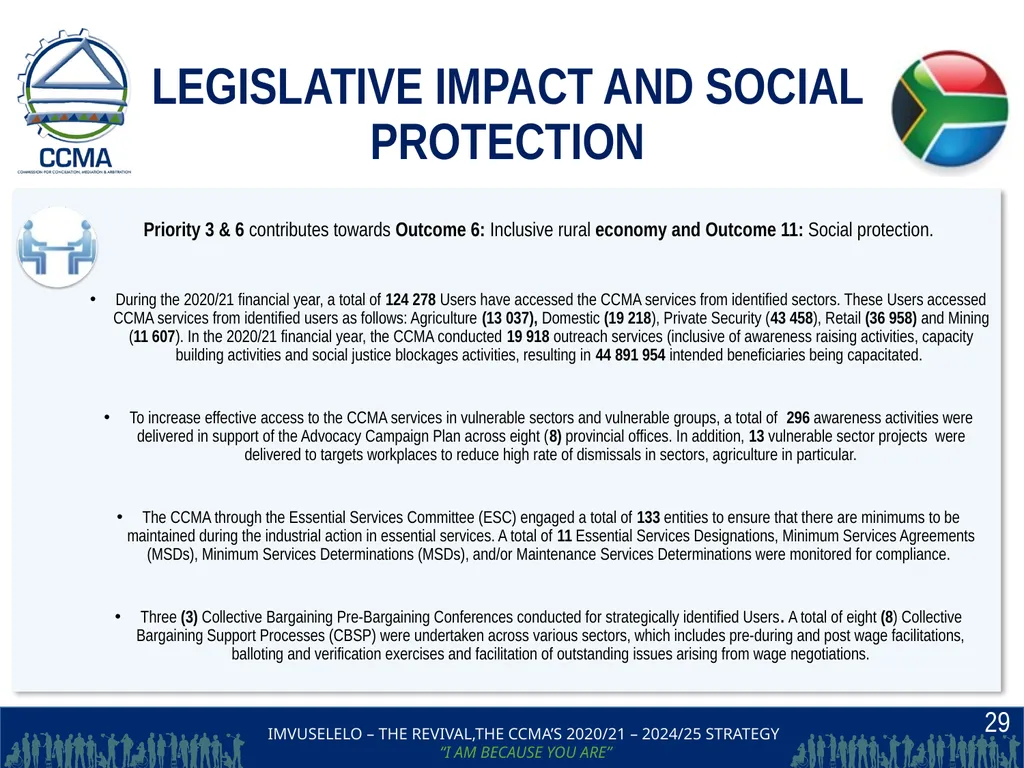 THE COMMISSION FOR CONCILIATION,MEDIATION AND - slide 29 of 44