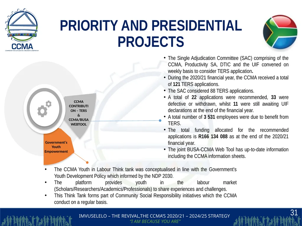 THE COMMISSION FOR CONCILIATION,MEDIATION AND - slide 31 of 44