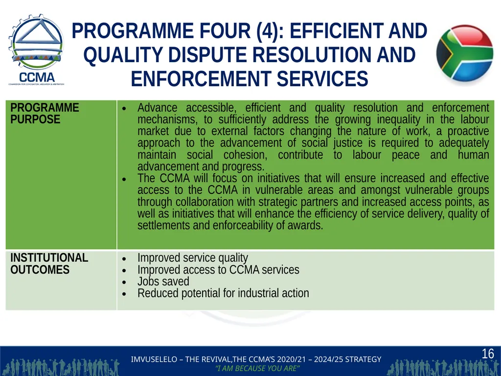 THE COMMISSION FOR CONCILIATION,MEDIATION AND - slide 16 of 44