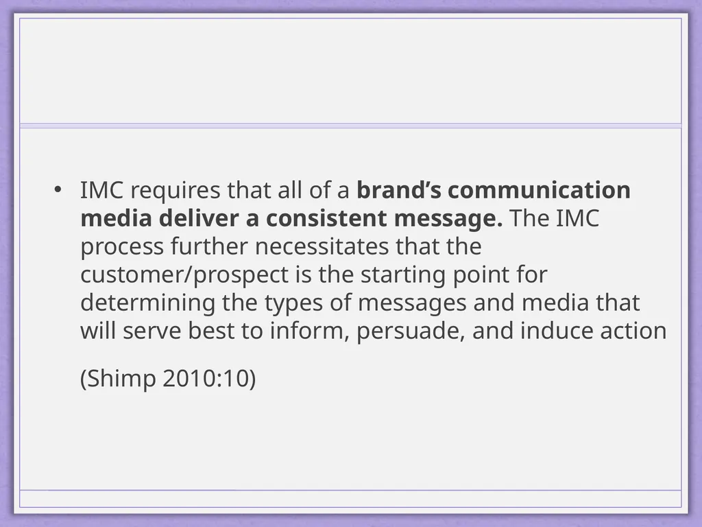 Integrated Marketing Communications Diyah Ayu - slide 22 of 33