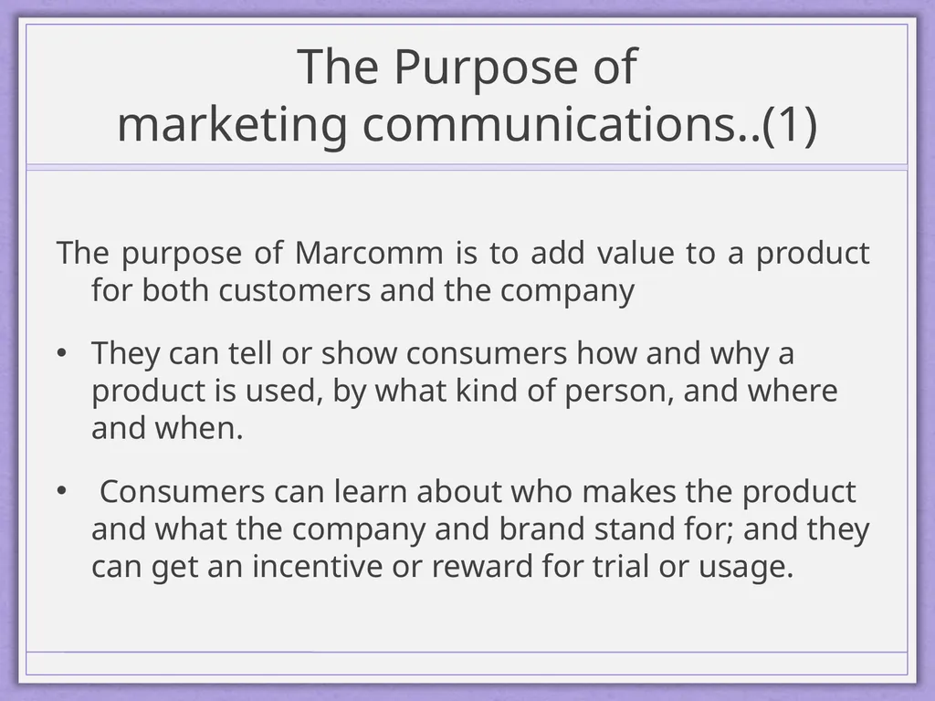 Integrated Marketing Communications Diyah Ayu - slide 25 of 33