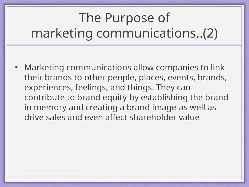 Integrated Marketing Communications Diyah Ayu - slide 26 of 33