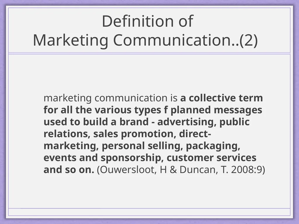 Integrated Marketing Communications Diyah Ayu - slide 15 of 33