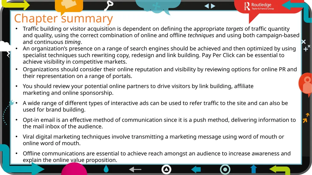 1 7 Chapter Traffic building In Field of Dreams - slide 23 of 23