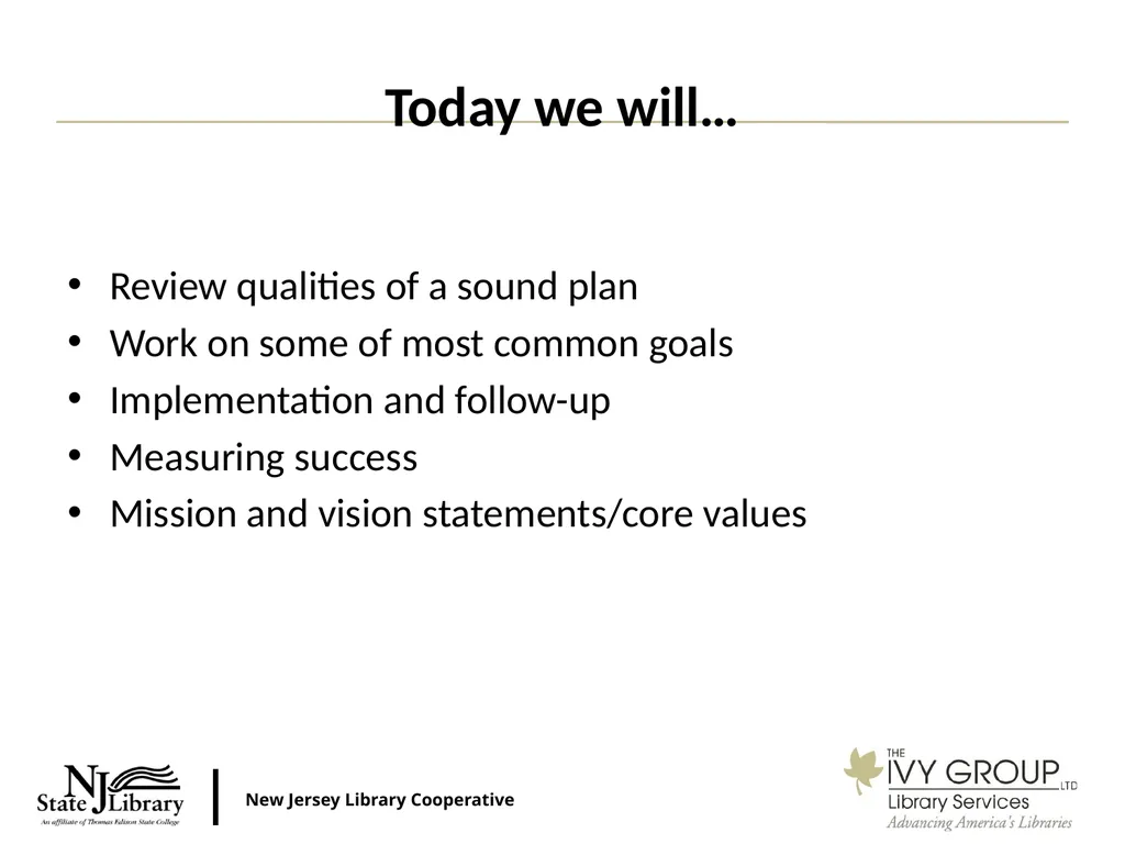 1 On Your Mark. Get Set. Start Planning! New - slide 2 of 28