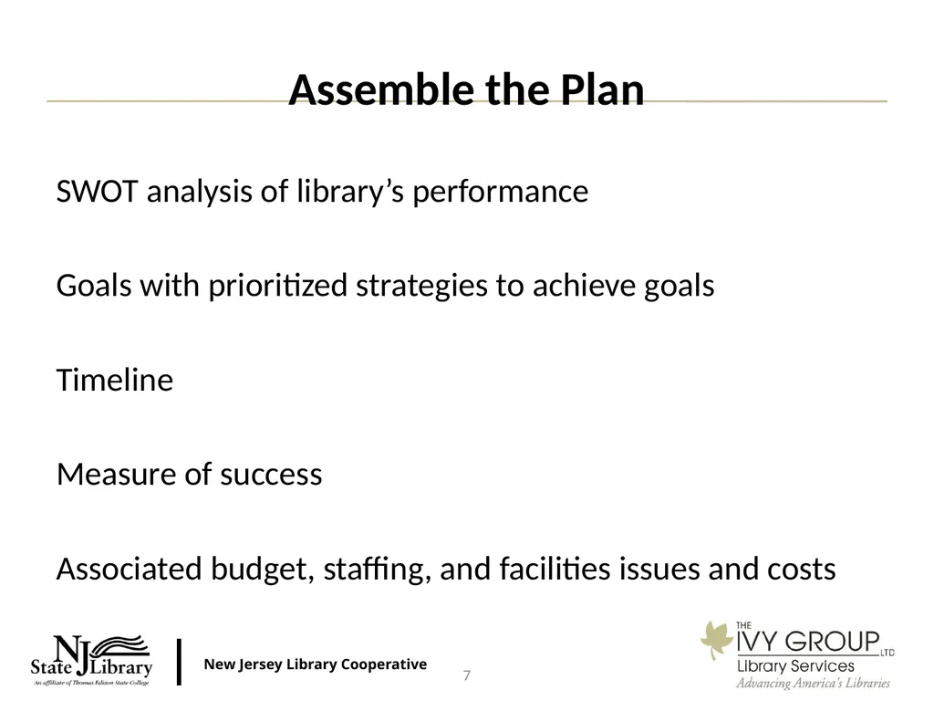 1 On Your Mark. Get Set. Start Planning! New - slide 7 of 28