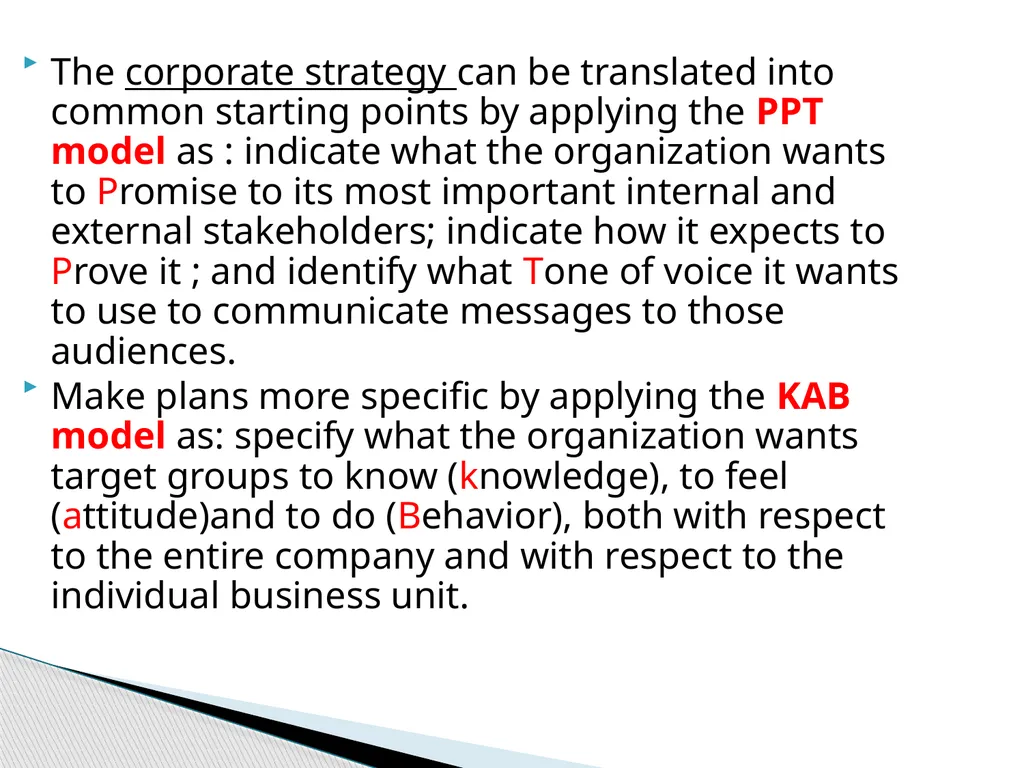Introduction to Corporate Communication Chapter - slide 25 of 26