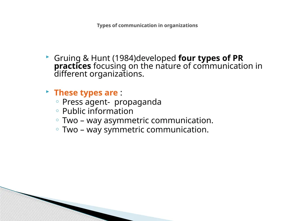 Introduction to Corporate Communication Chapter - slide 21 of 26