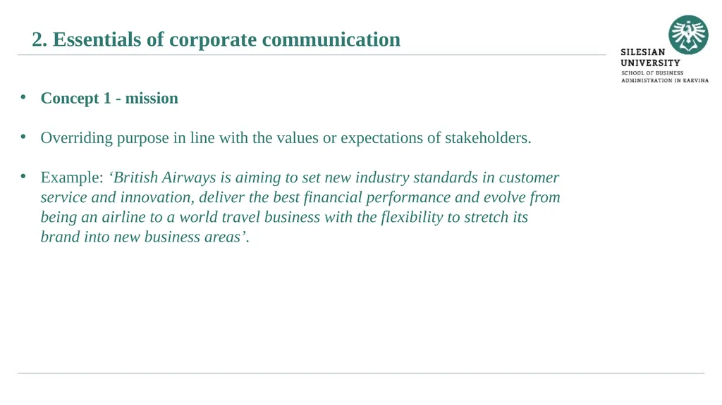 Essentials of corporate communication Janusz - slide 12 of 26