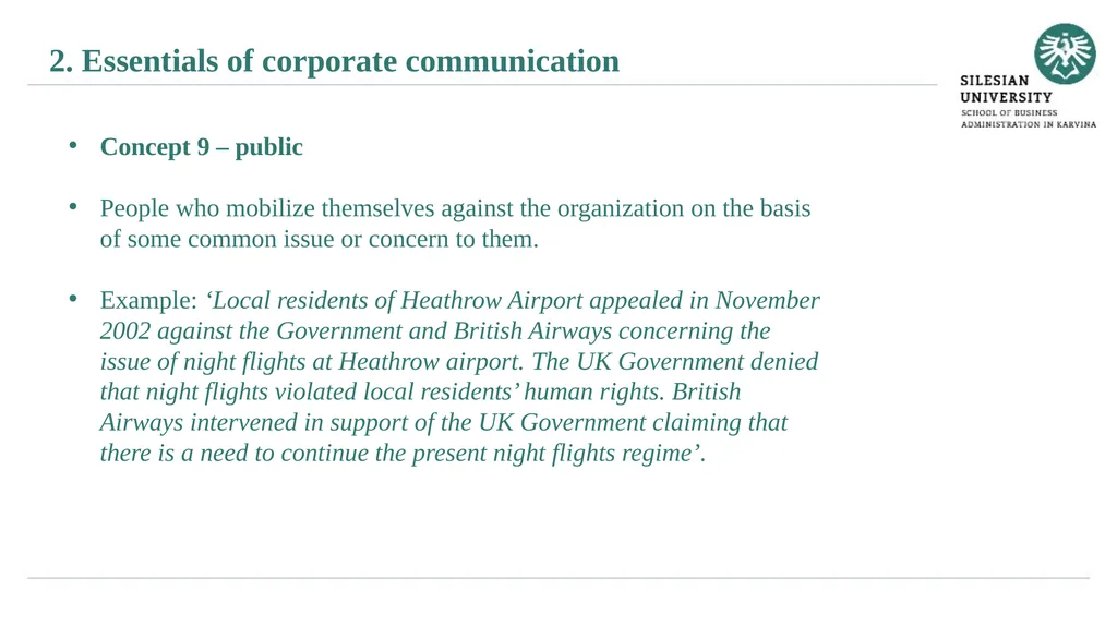 Essentials of corporate communication Janusz - slide 20 of 26