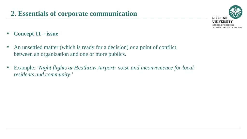 Essentials of corporate communication Janusz - slide 22 of 26