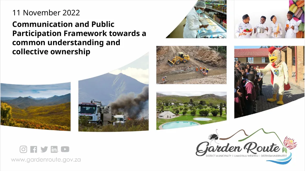 1 Communication and Public Participation Framework