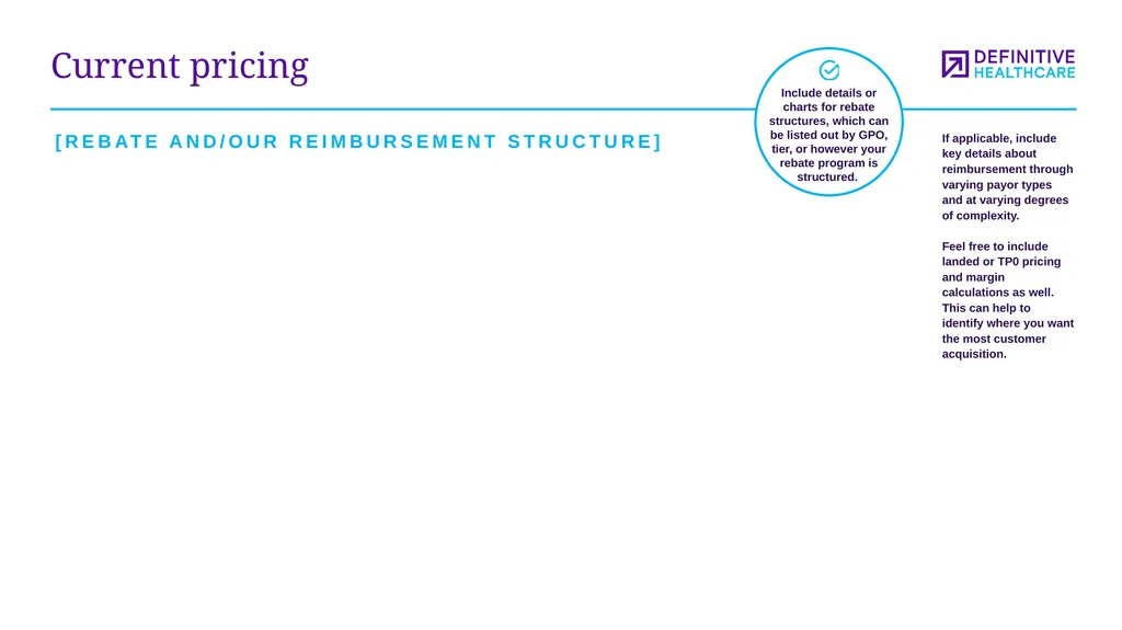 Medtech marketing plan template This template - slide 43 of 47