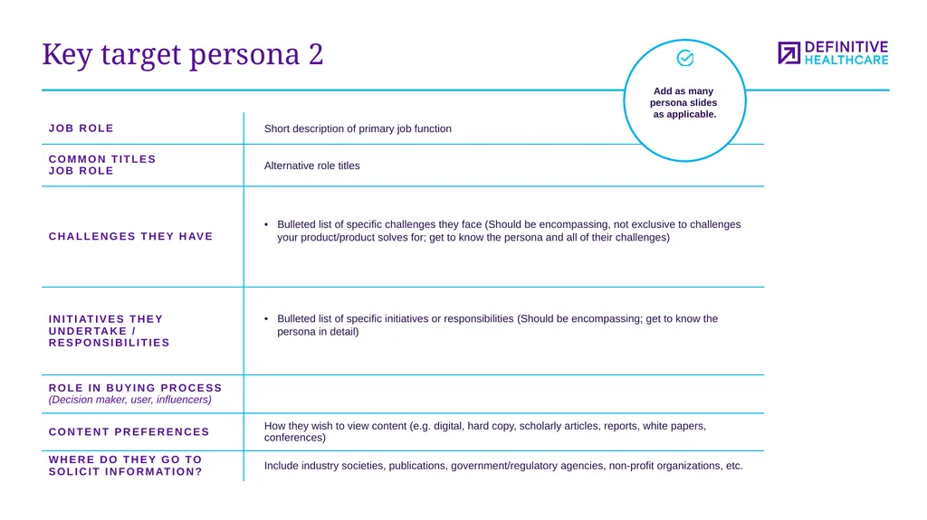 Medtech marketing plan template This template - slide 29 of 47