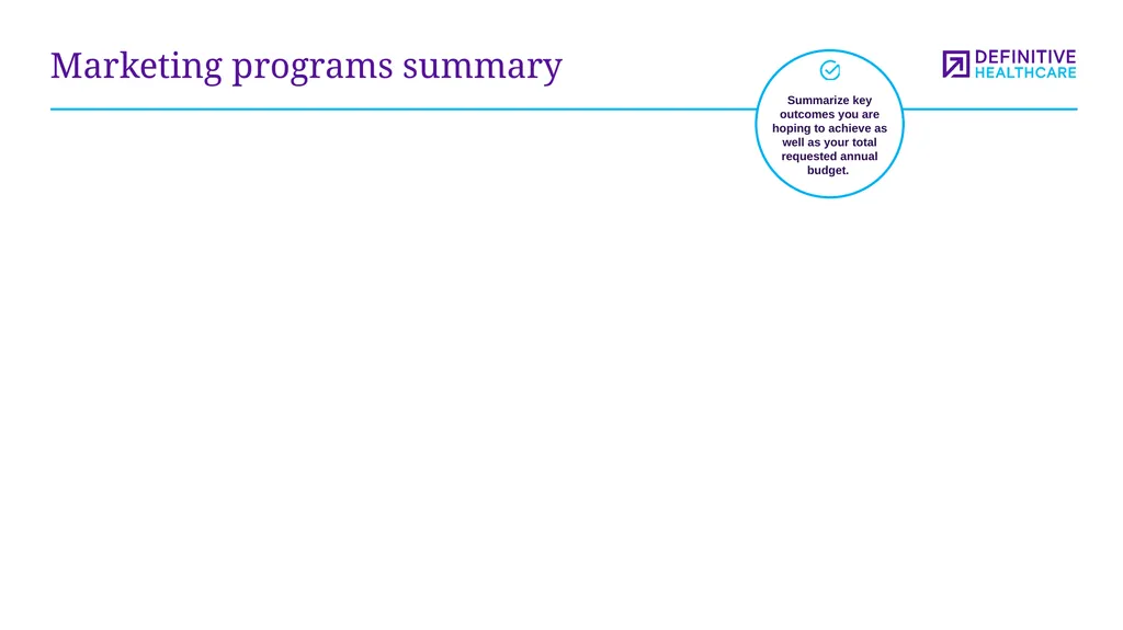 Medtech marketing plan template This template - slide 21 of 47