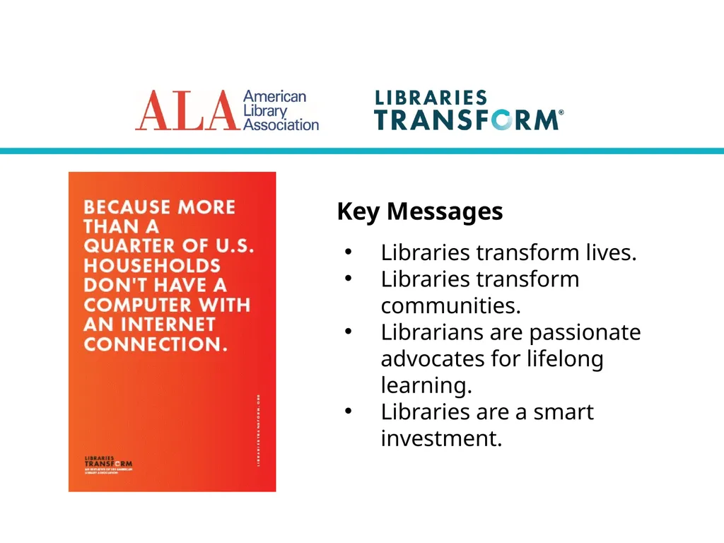 Welcome to “Libraries Transform Campaign Toolkit - slide 6 of 22