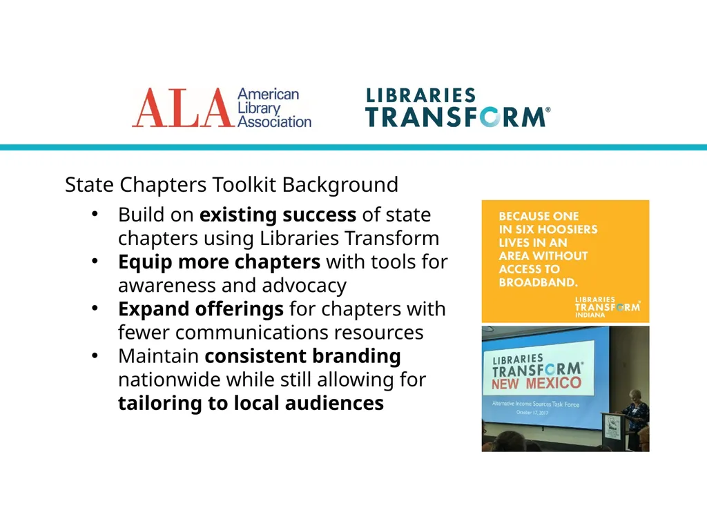 Welcome to “Libraries Transform Campaign Toolkit - slide 7 of 22