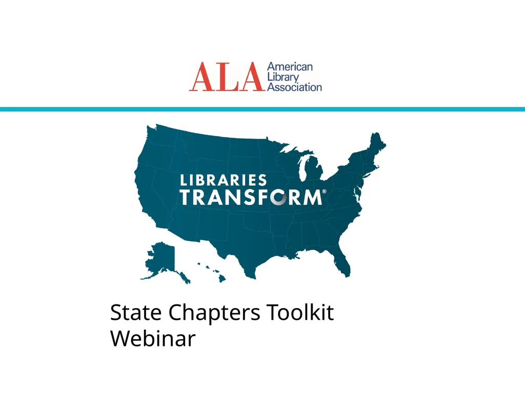 Welcome to “Libraries Transform Campaign Toolkit - slide 2 of 22
