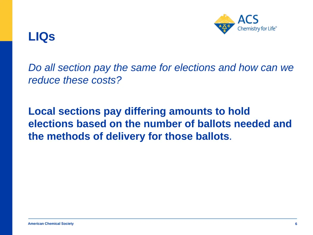 American Chemical Society Local Section Track - slide 6 of 30