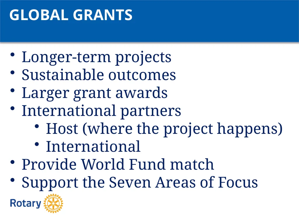 GRANT CERTIFICATION TRAINING District 6200 April - slide 27 of 40
