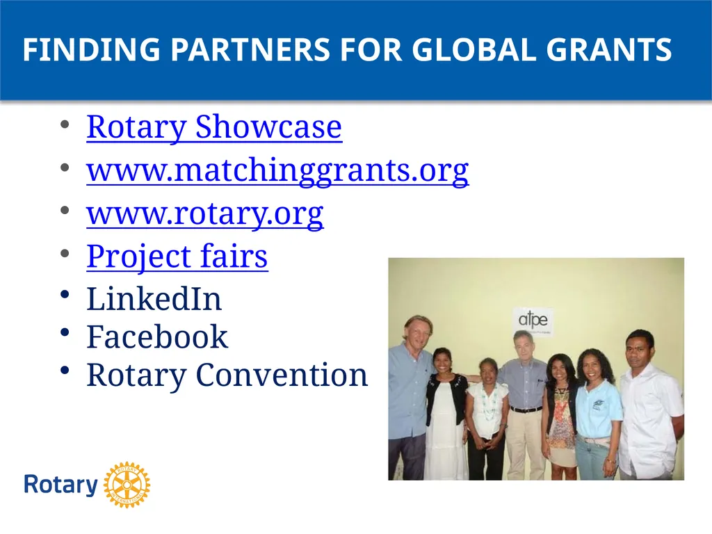 GRANT CERTIFICATION TRAINING District 6200 April - slide 35 of 40